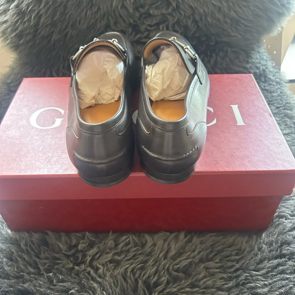 Men's Brown Leather Bit Loafers - Classic Slip-On Dress Shoes